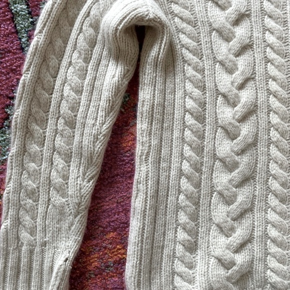 Johnstons of Elgin Luxury Cable Knit Chunky Cashmere Jumper Sweater - Picture 6 of 12